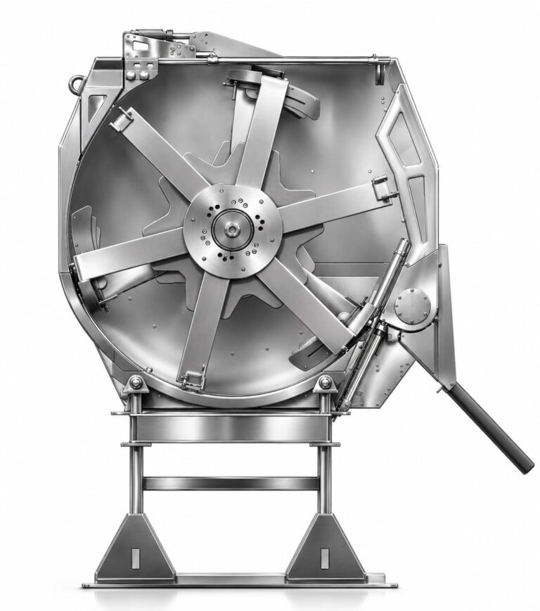 KEENAN Industrial Mixer Cross-Section